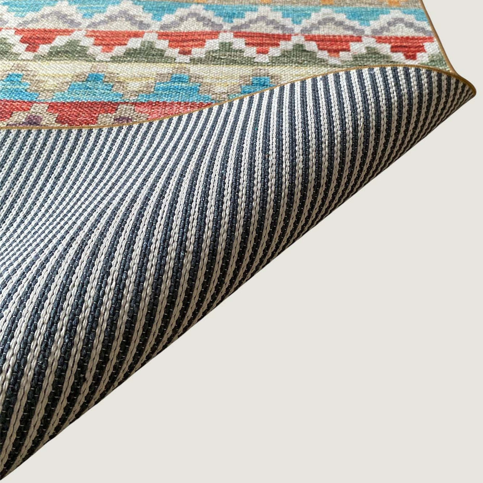 %100 Pamuk Boho Kilim (80x150 cm)
