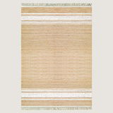 %100 Pamuk Sleek Kilim Naturel-Beyaz (150x230 cm)
