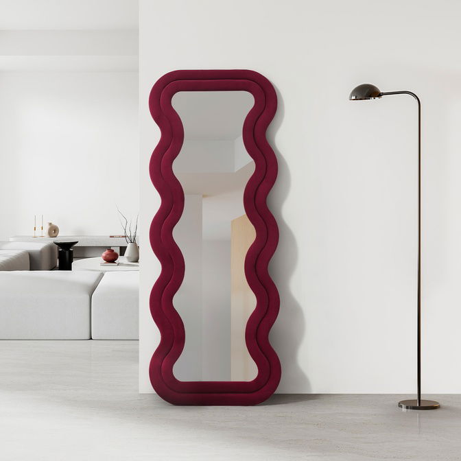 Jerry Boy Aynası Bordo (70x170 cm)
