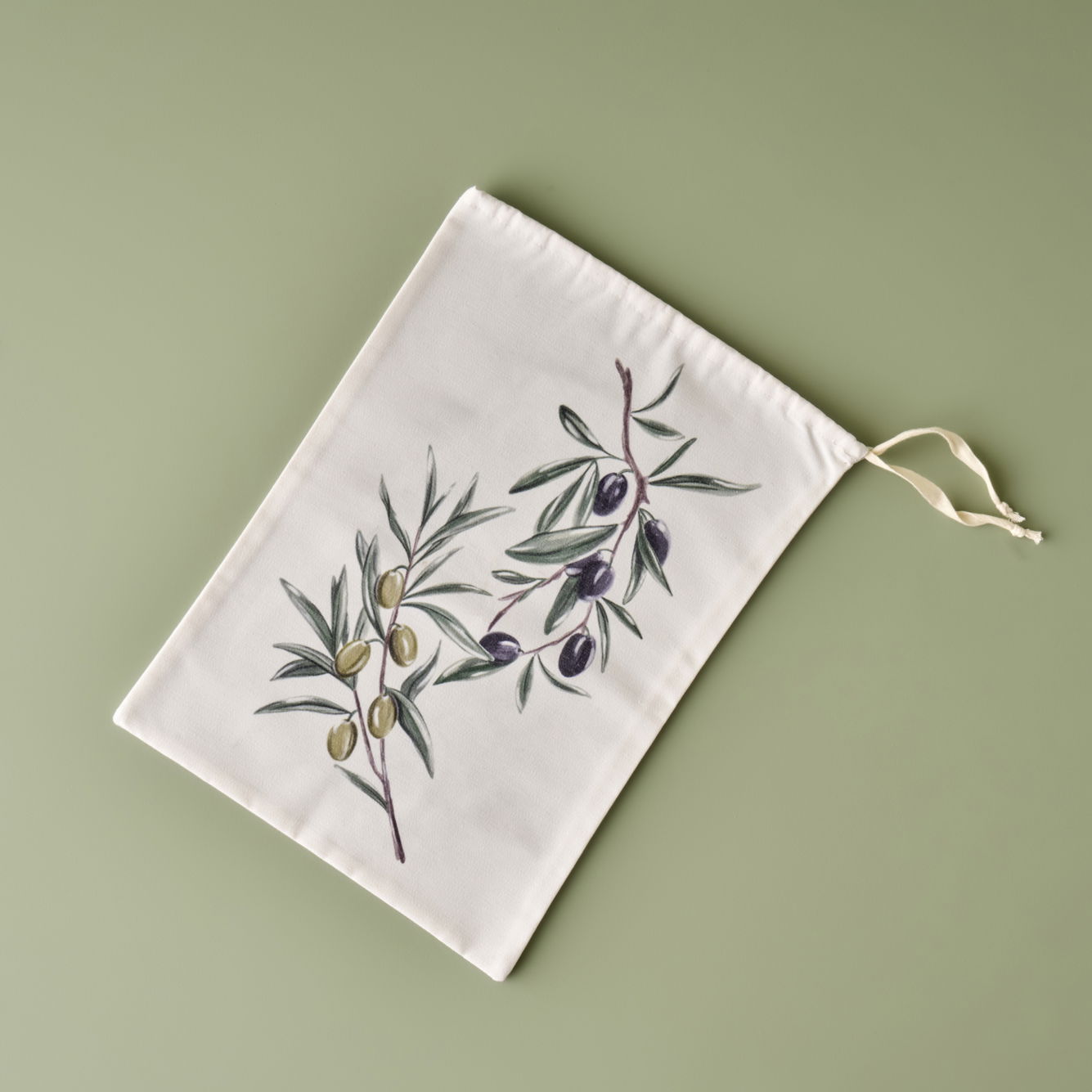 Olive Organizer Çanta Krem (30x45 cm)