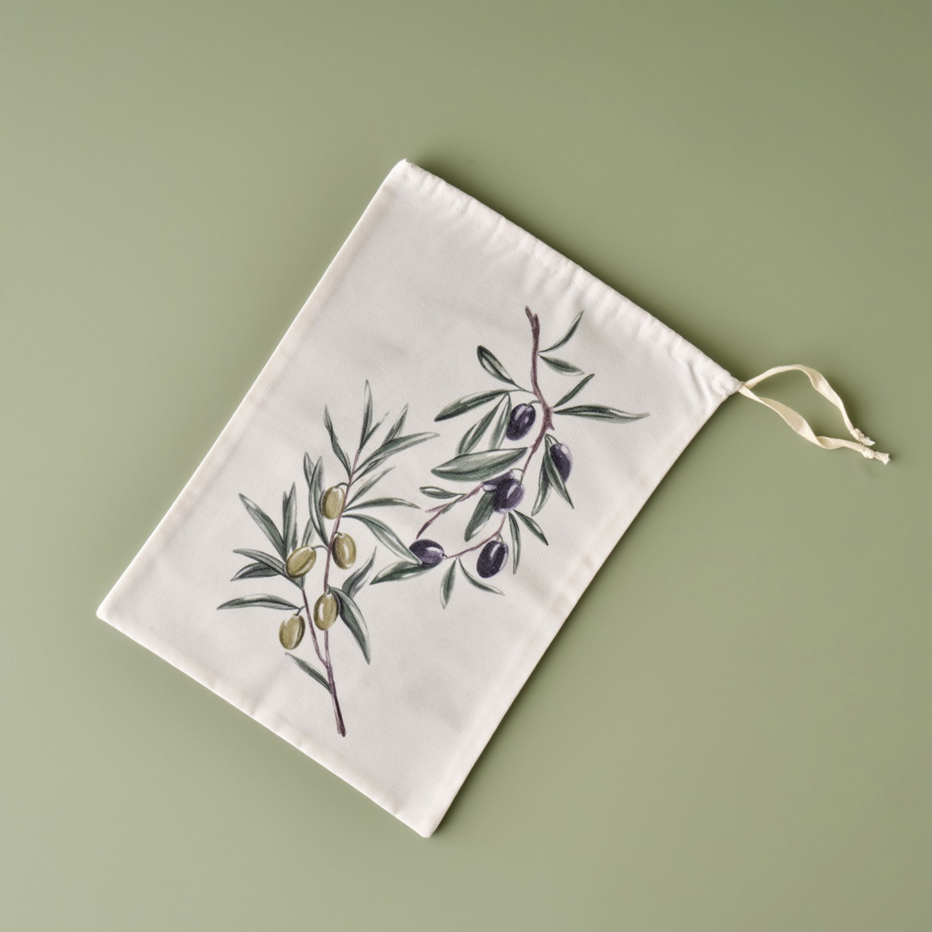 Olive Organizer Çanta Krem (30x45 cm)
